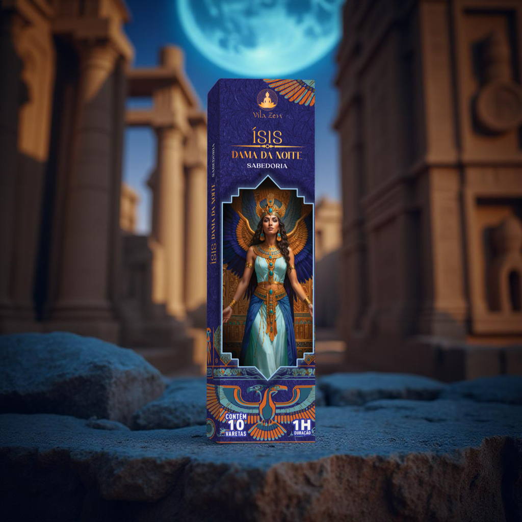 Incenso Vila Zen - Linha Egípcios - Isís