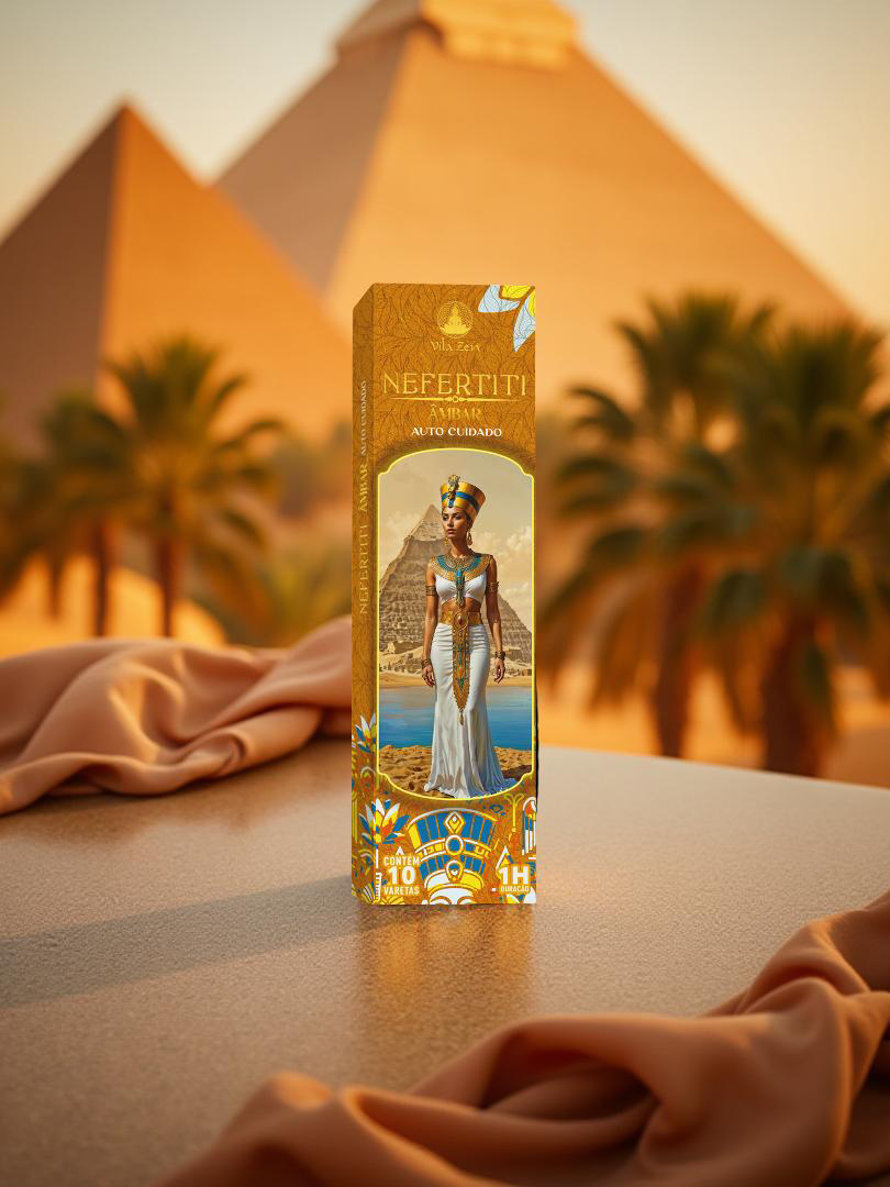 Incenso Vila Zen - Linha Egípcios - Nefertiti