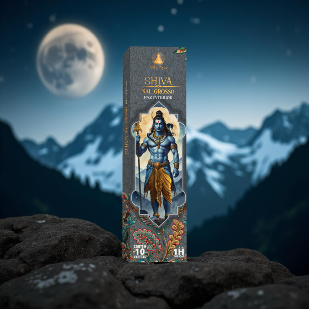 Incenso Vila Zen - Linha Deuses Hindus - Shiva