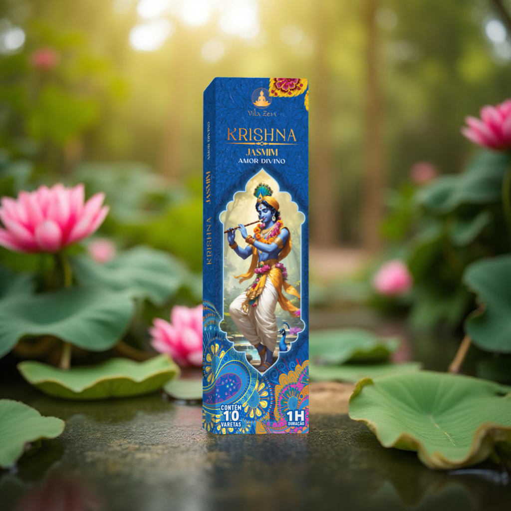 Incenso Vila Zen - Linha Deuses Hindus - Krishna