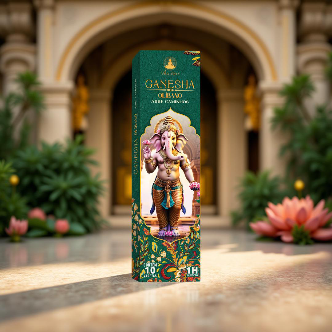 Incenso Vila Zen - Linha Deuses Hindus - Ganesha
