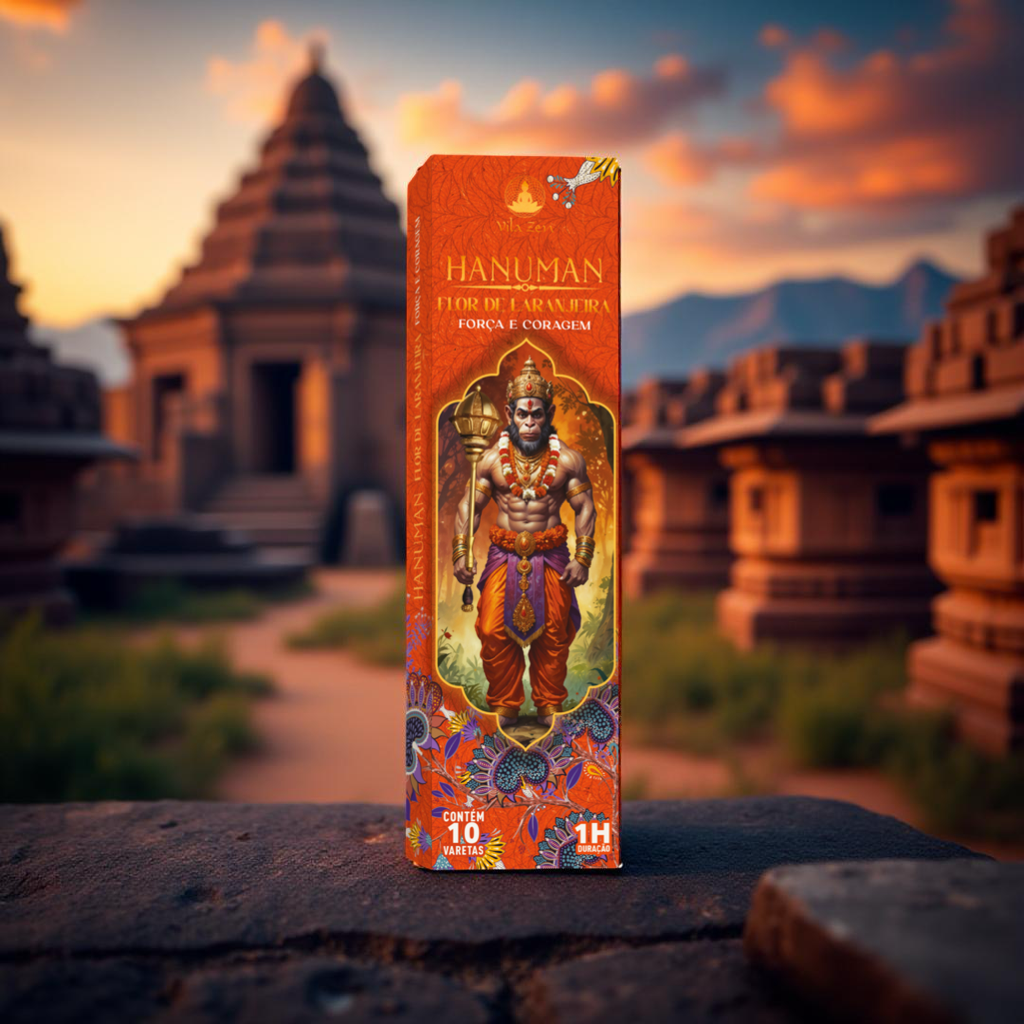 Incenso Vila Zen - Linha Deuses Hindus - Hanuman