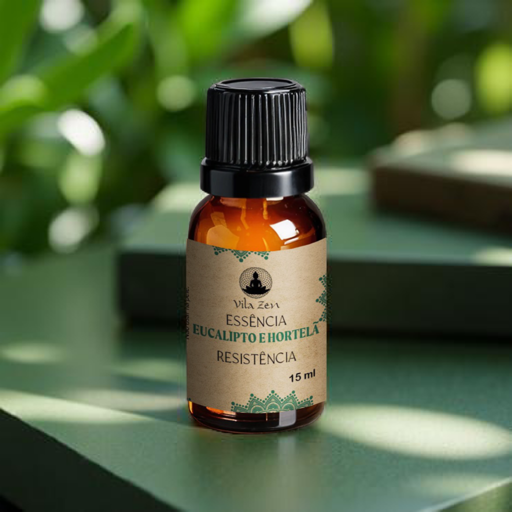 Essência Aromática Vila Zen - Eucalipto e Hortelã - 15 ml