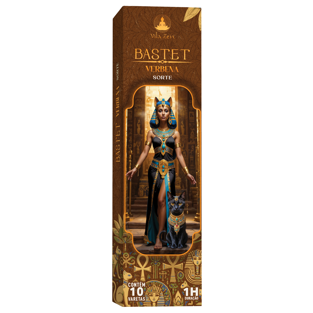 Incenso Vila Zen - Linha Egípcios - Bastet