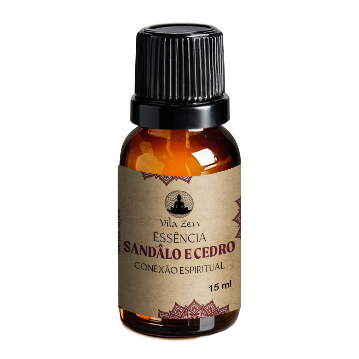 Essência Aromática Vila Zen - Sândalo e Cedro - 15 ml