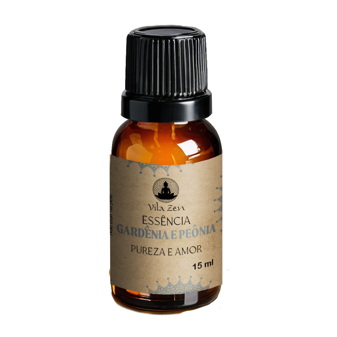 Essência Aromática Vila Zen - Gardênia e Peônia - 15 ml