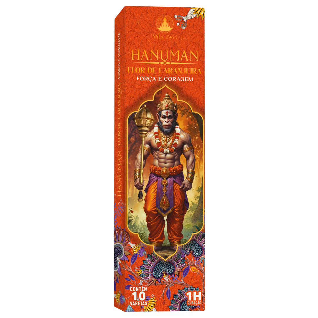 Incenso Vila Zen - Linha Deuses Hindus - Hanuman