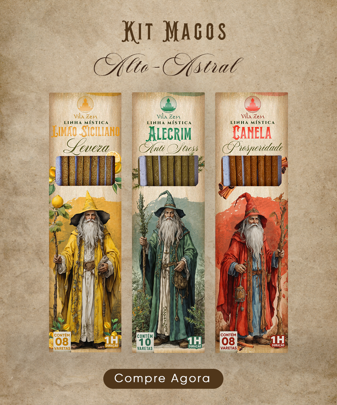 Kit Magos - Alto Astral