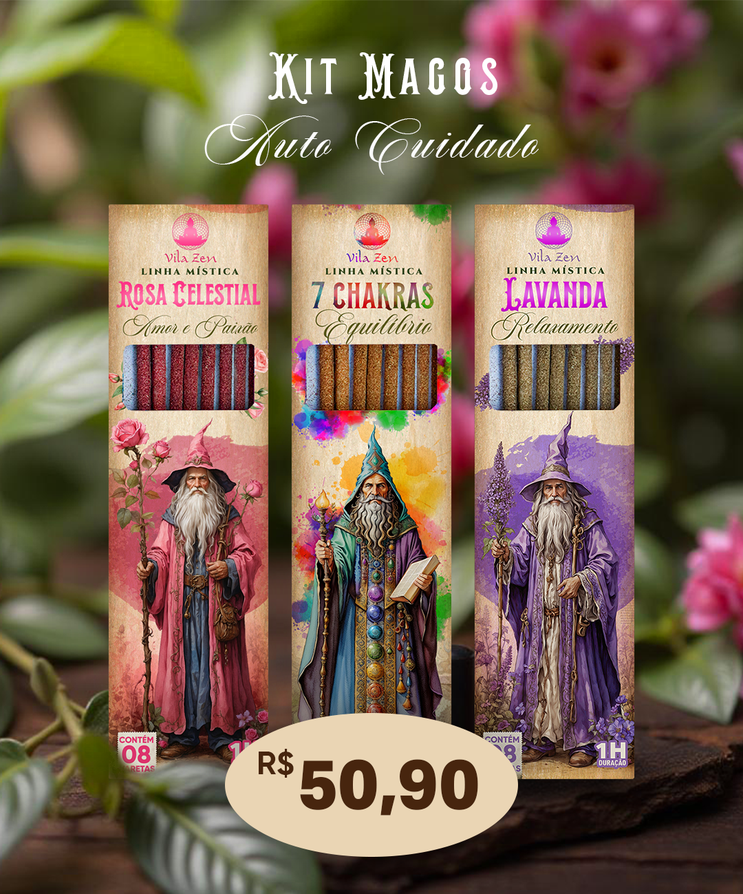 Kit 3 Magos - Auto Cuidado