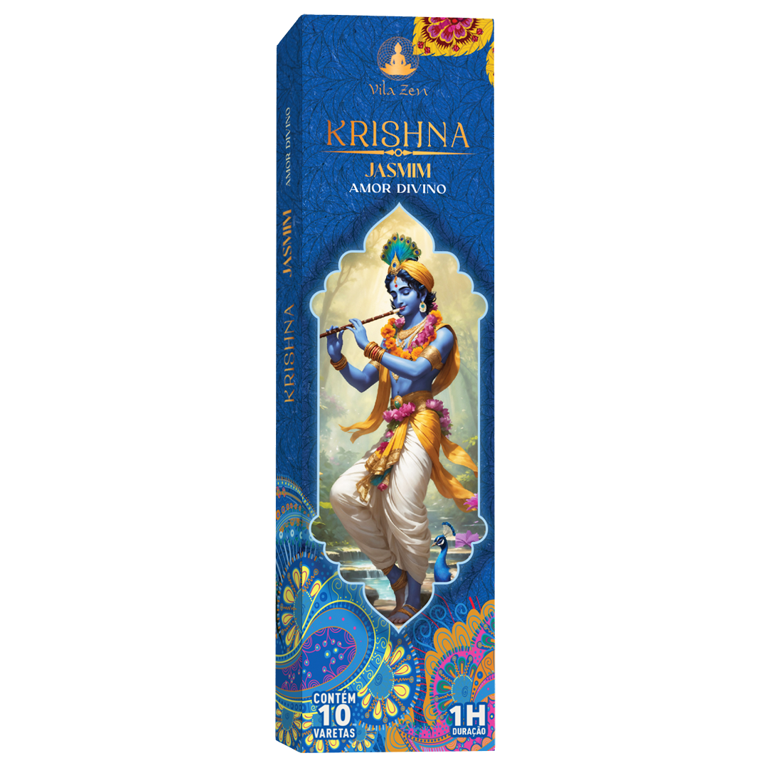 Incenso Vila Zen - Linha Deuses Hindus - Krishna