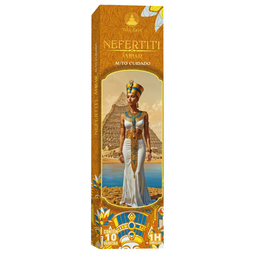 Incenso Vila Zen - Linha Egípcios - Nefertiti