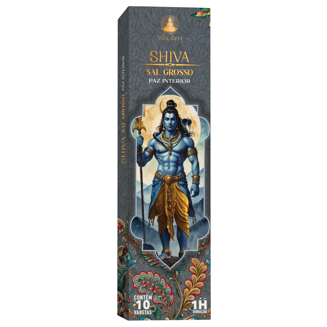 Incenso Vila Zen - Linha Deuses Hindus - Shiva