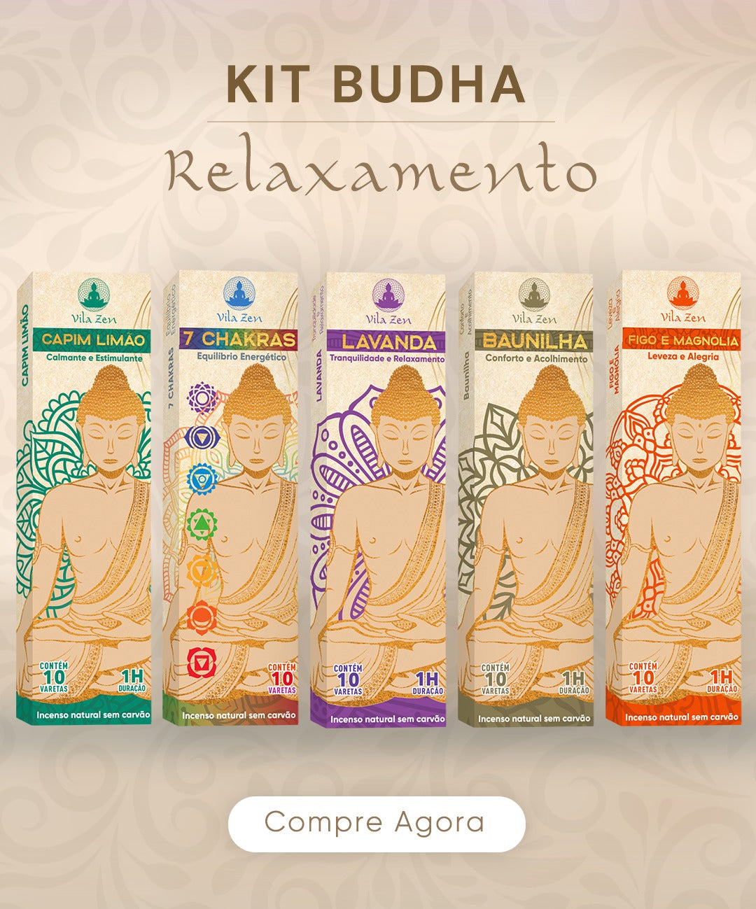 Kit Budha - Relaxamento