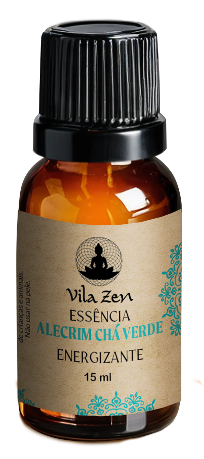 Essência Aromatica Vila Zen - Alecrim e Chá Verde