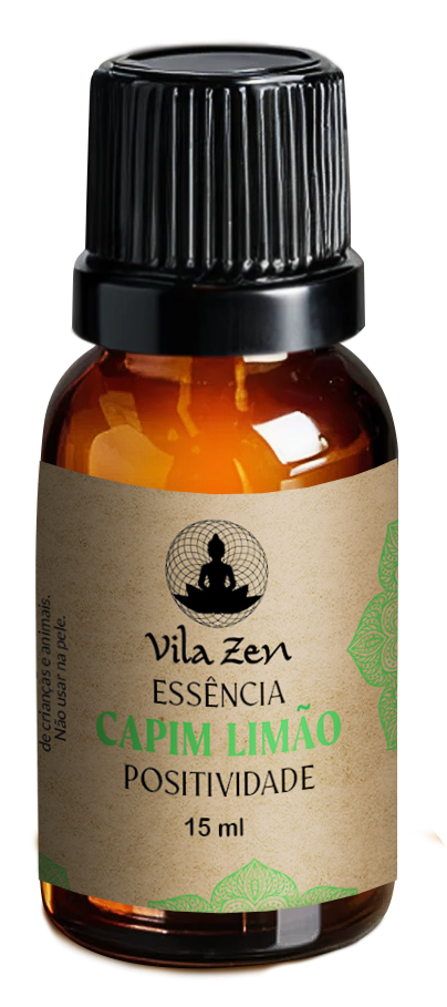 Essência Aromatica Vila Zen - Capim Limao