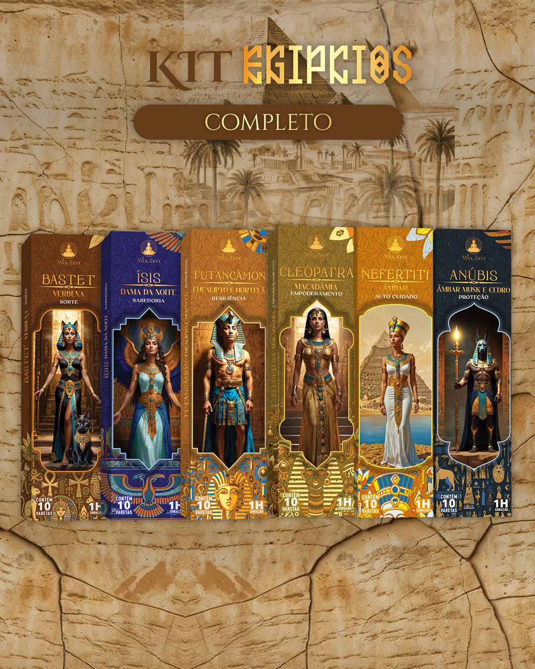 Kit Egípcios Completo