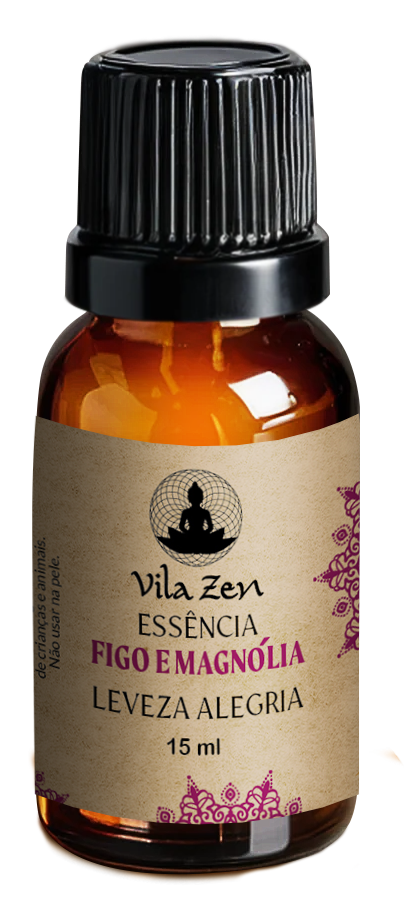 Essência Aromática Vila Zen - Figo e Magnólia 15ml