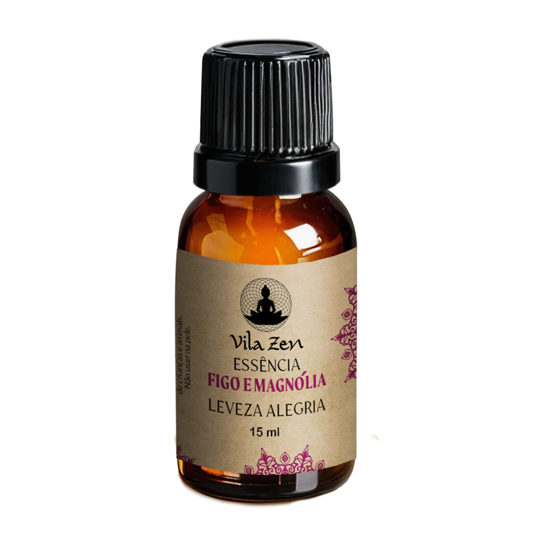 Essência Aromática Vila Zen - Figo e Magnólia - 15 ml