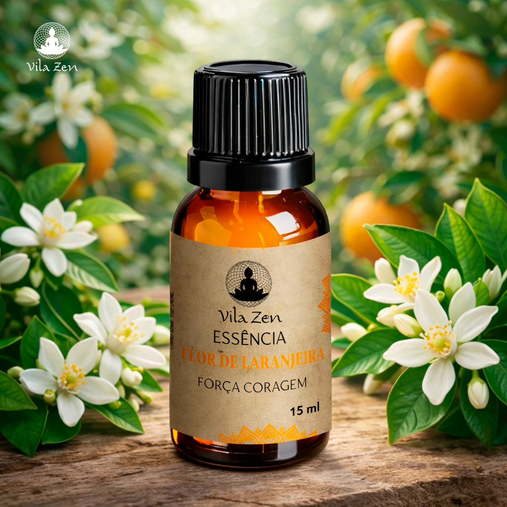 Essência Aromática Vila Zen - Flor de Laranjeira - 15 ml