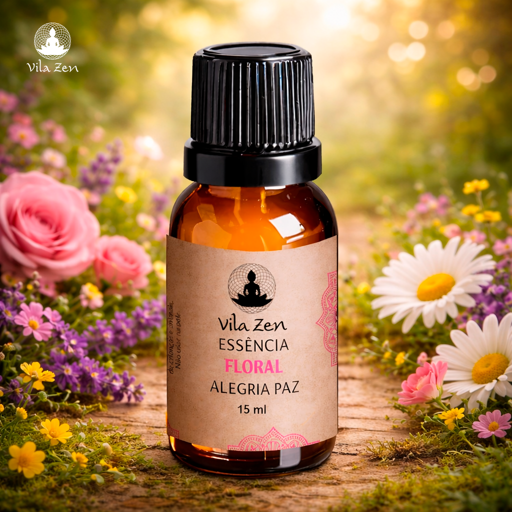 Essência Aromática Vila Zen - Floral - 15 ml