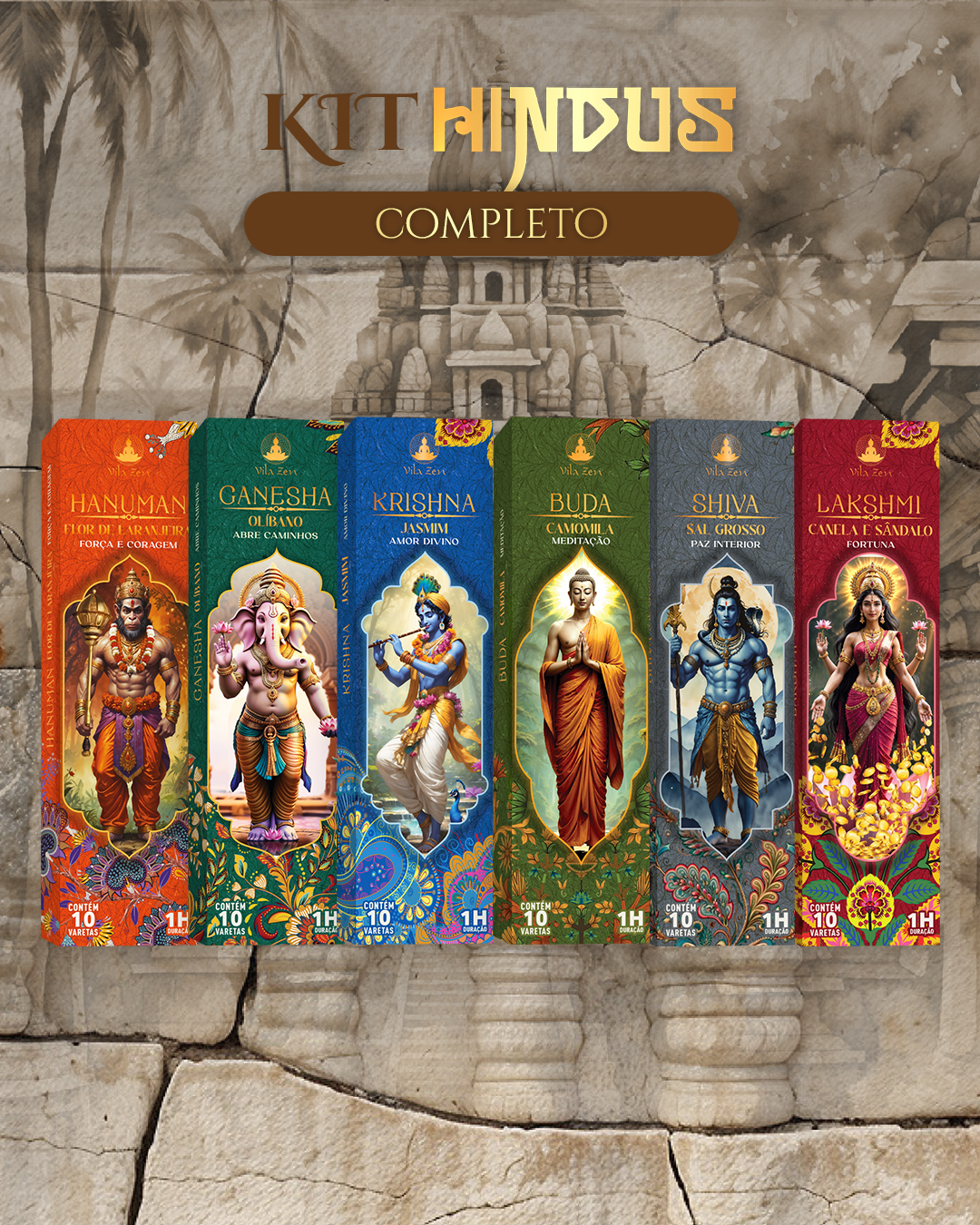 Kit Hindus Completo
