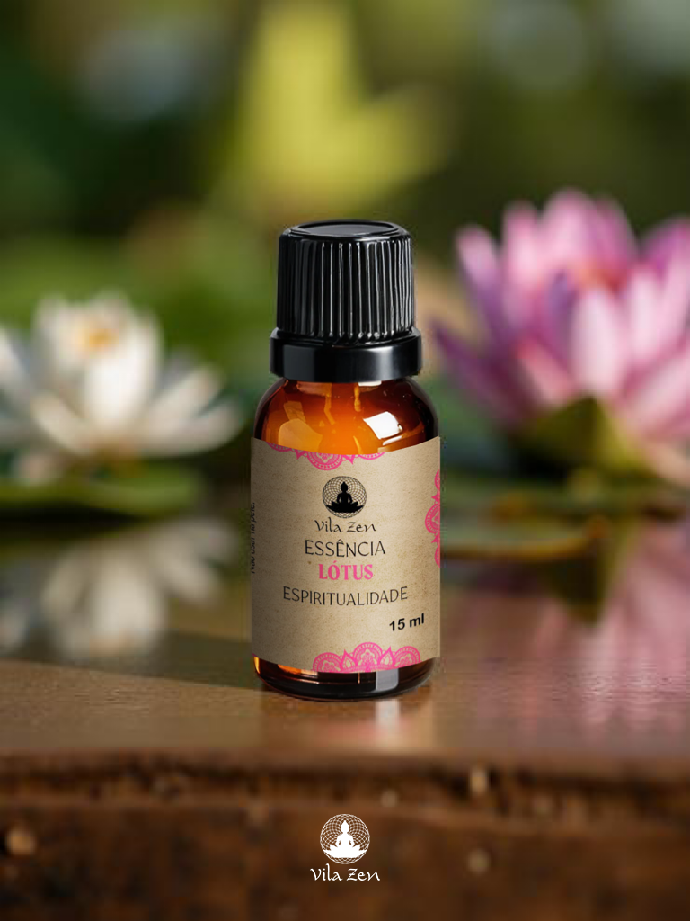 Essência Aromática Vila Zen - Lótus - 15 ml